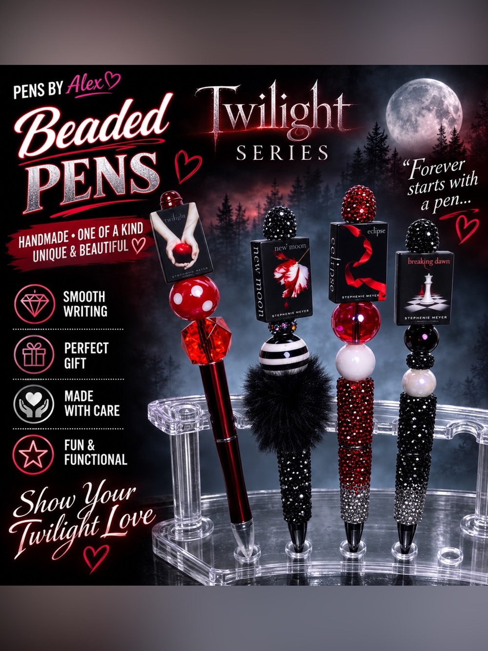 Pens By Alex - Twilight Book Series